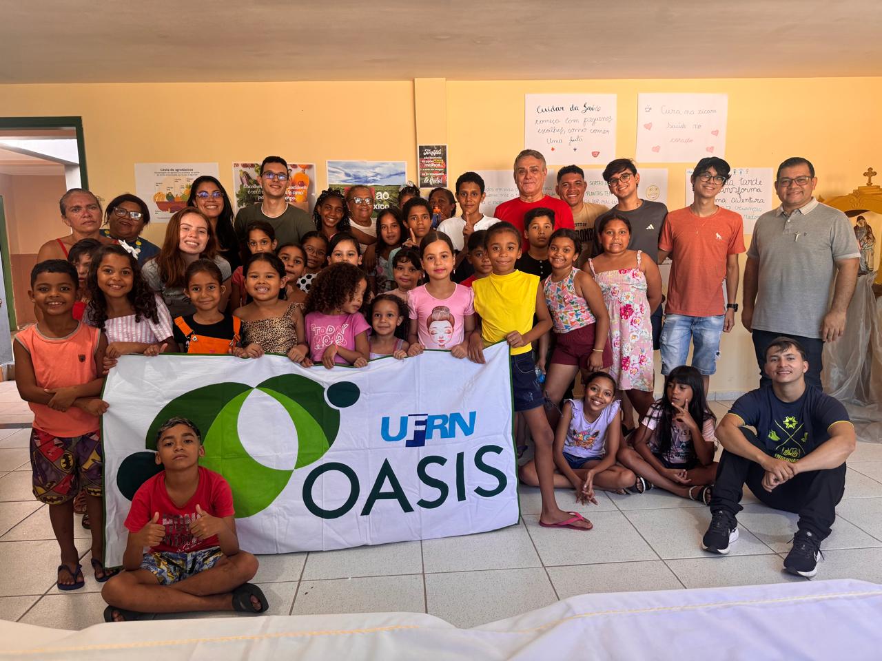 Famílias atendidas pela ASSOMAR